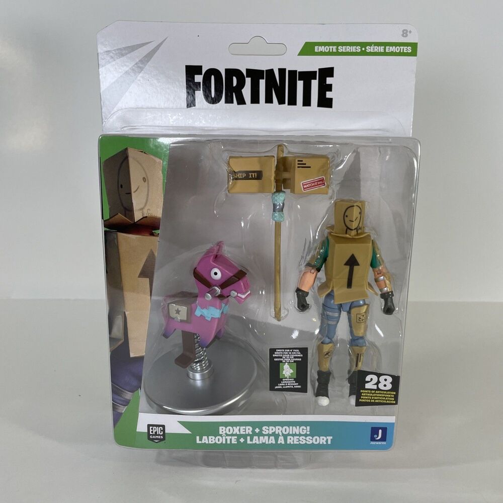 Jazwares Fortnite Boxer & Sproing Figure #245 Rare